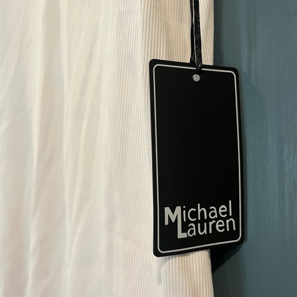 NWT Revolve Micheal Lauren White‎ Ribbed Tank Size Large - Picture 2 of 8